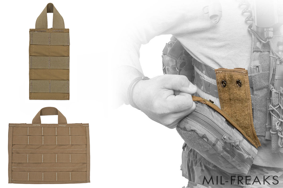 North American Rescue クイックデタッチ MOLLEパネル コヨーテ