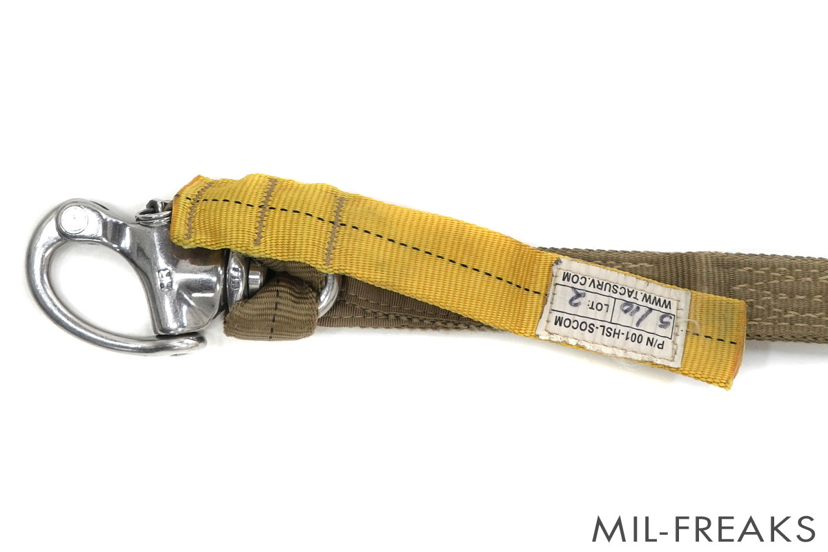 一点物] 米軍実物 Yates 556 パーソナル リテンションランヤード Old