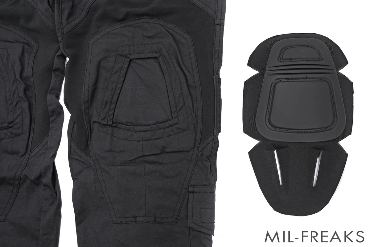 TMC Crye Precisionタイプ G3 コンバットパンツ ニーパッド付 ブラック