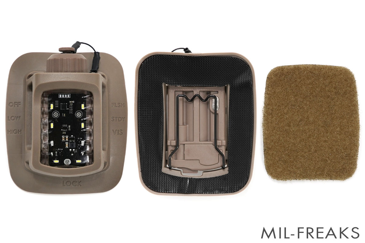 FMA CEJAYタイプ MERCURY-9 ストロボ ビーコン IPX8 ホワイト/IR TAN