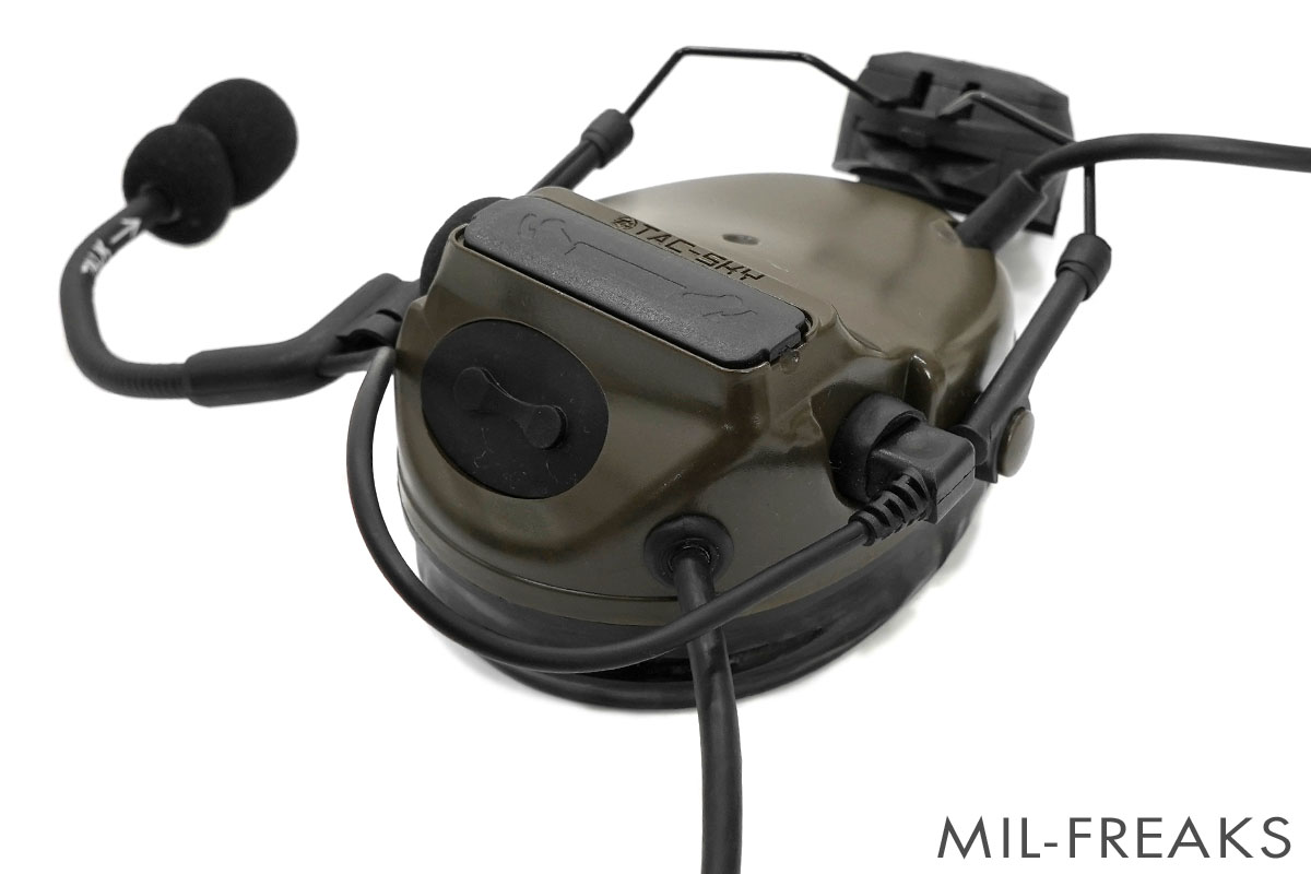 TAC-SKY Comtac III タイプ DUAL PTTヘッドセット ARCレールアダプター
