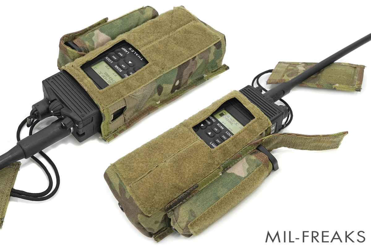 TMC PARACLETEタイプ M-bitter PRC ラジオポーチ マルチカム 実物生地