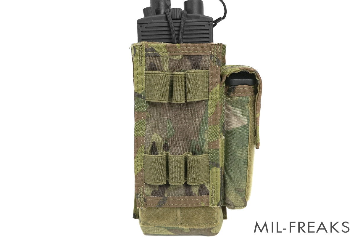 TMC PARACLETEタイプ M-bitter PRC ラジオポーチ マルチカム 実物生地