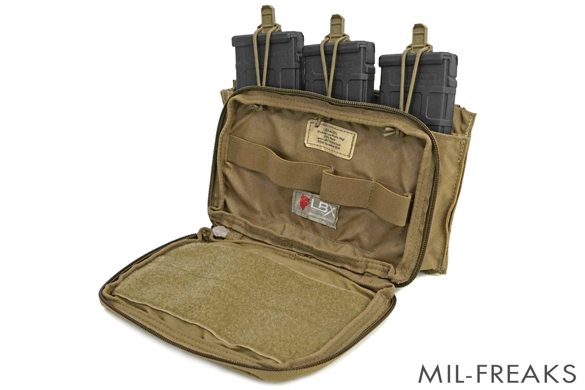 LBX LBX-4020U MOLLE Low Pro マガジン/ユーティリティ FAST クリップ