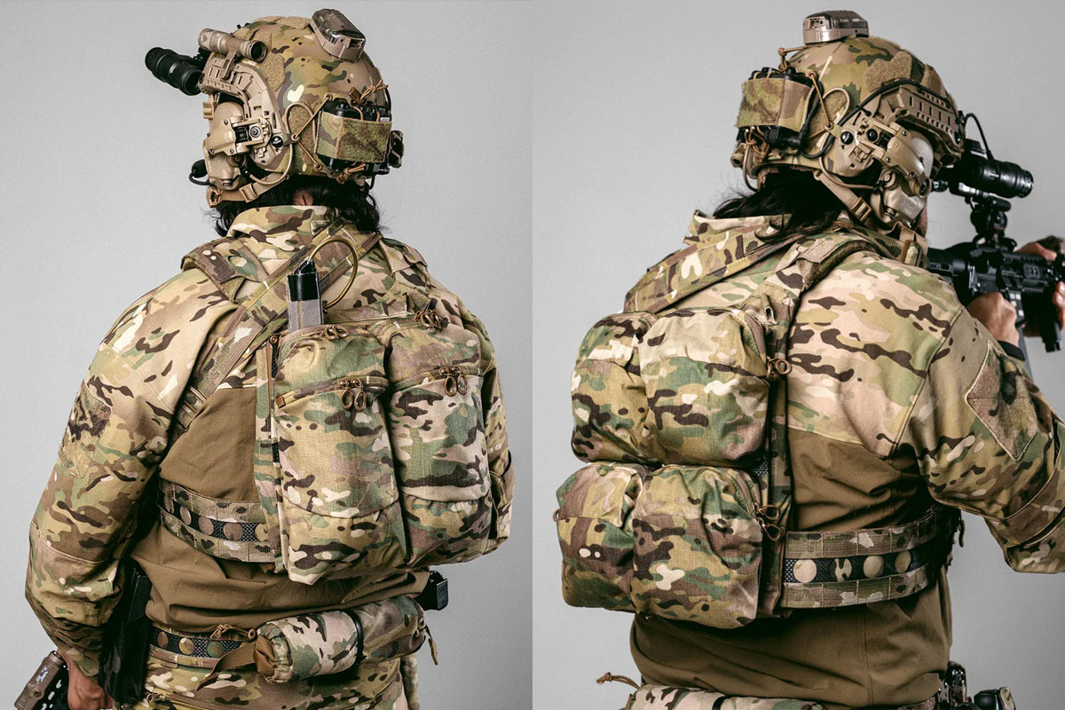 FERRO CONCEPTS Back Panel MOLLE バックパネル レンジャーグリーン