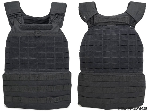 5.11 Tactical TACTEC プレートキャリア ブラック │ ミリタリー