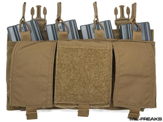 MAYFLOWER Quad 5.56mm M4 SwiftClip プラカード GP 4連マガジンポーチ