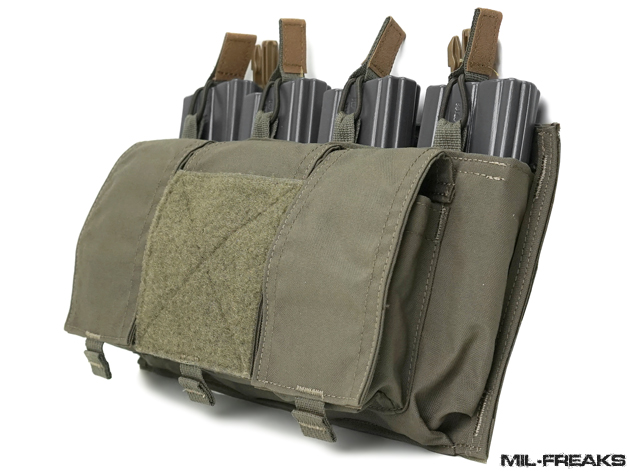 MAYFLOWER Quad 5.56mm M4 SwiftClip プラカード GP 4連マガジンポーチ