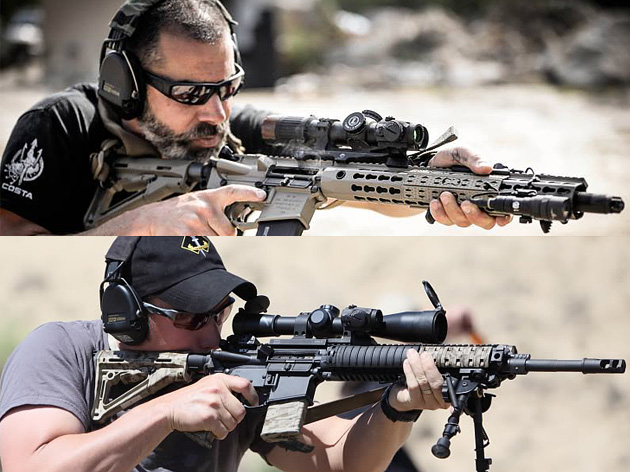 Aim-O Knight'sタイプ KAC Aimpoint T1 オフセットマウント