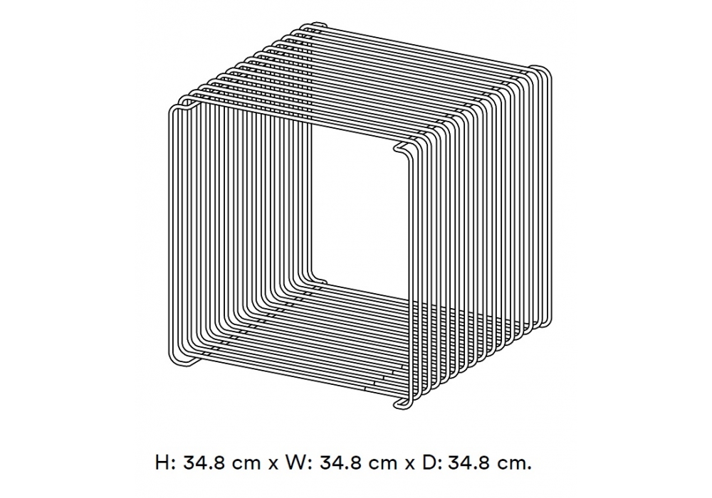 Ready for shipping - Panton Wire Single Montana - Miliashop