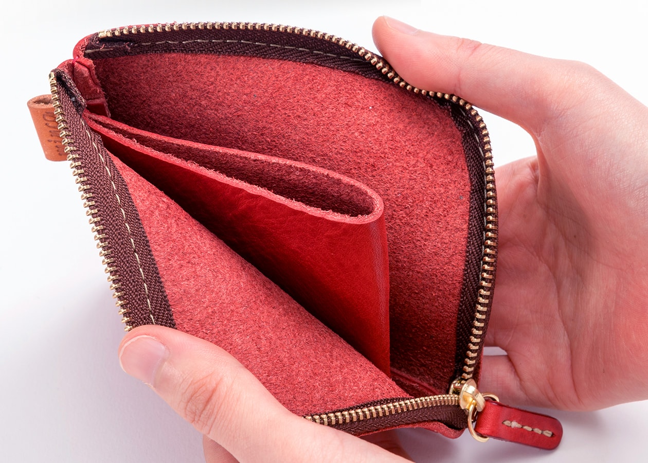 ミニ財布 02（栃木レザー） | WALLET | ITEM | minca - 毎日に寄り添う革