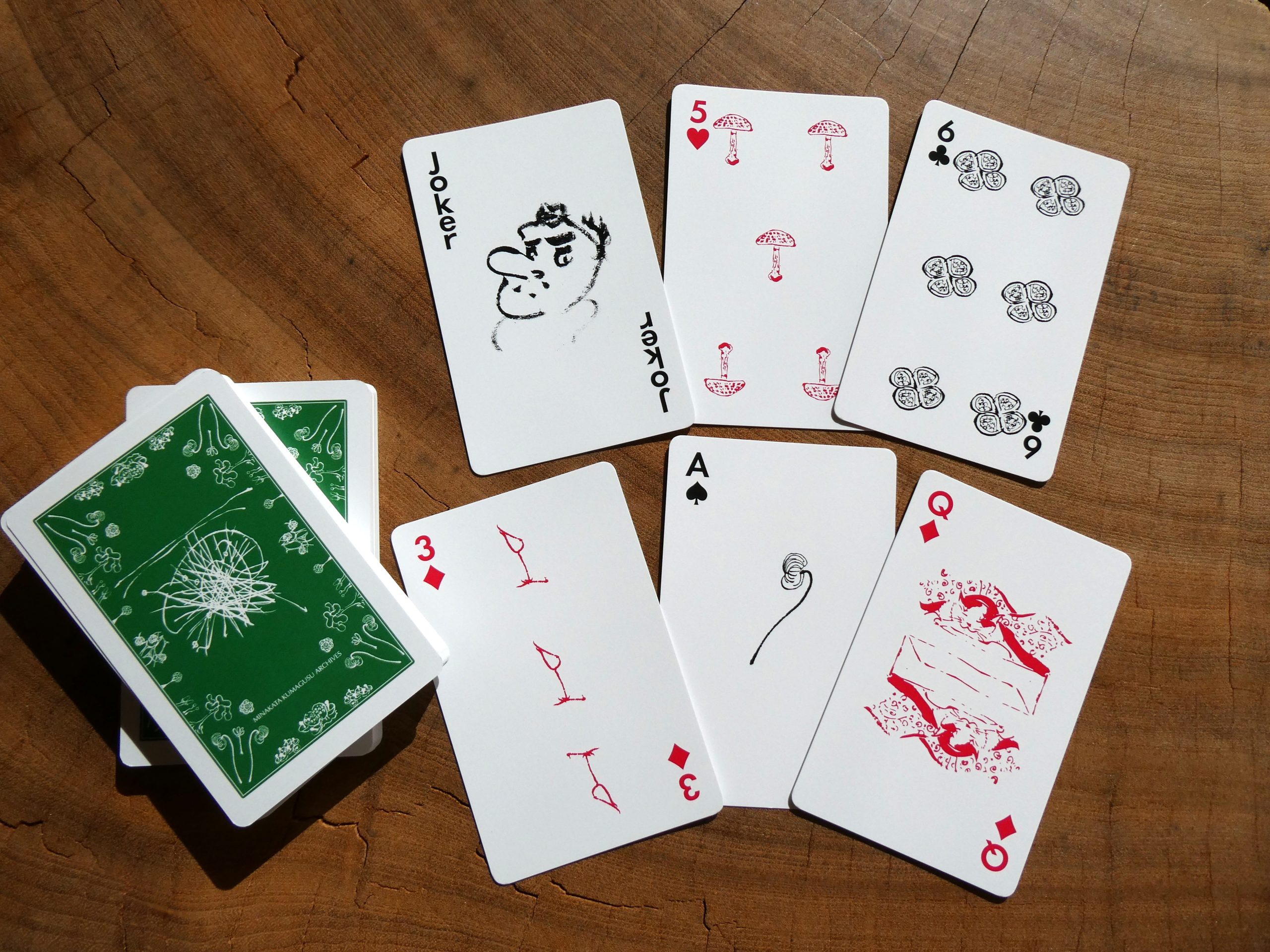 オリジナルトランプ | 南方熊楠顕彰館（南方熊楠邸）– Minakata