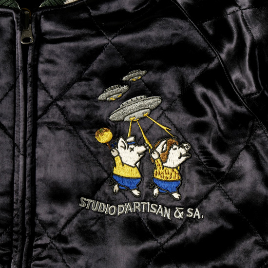 STUDIOD'ARTISAN / ステュディオダルチザン 怪獣大戦争別珍スカジャン