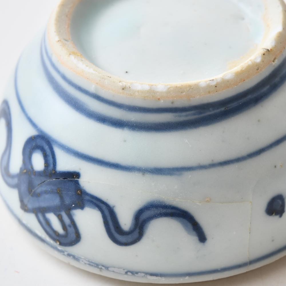 中国 明代 青花合子（香合） ｜ みんげい おくむら （日本と世界の民芸）