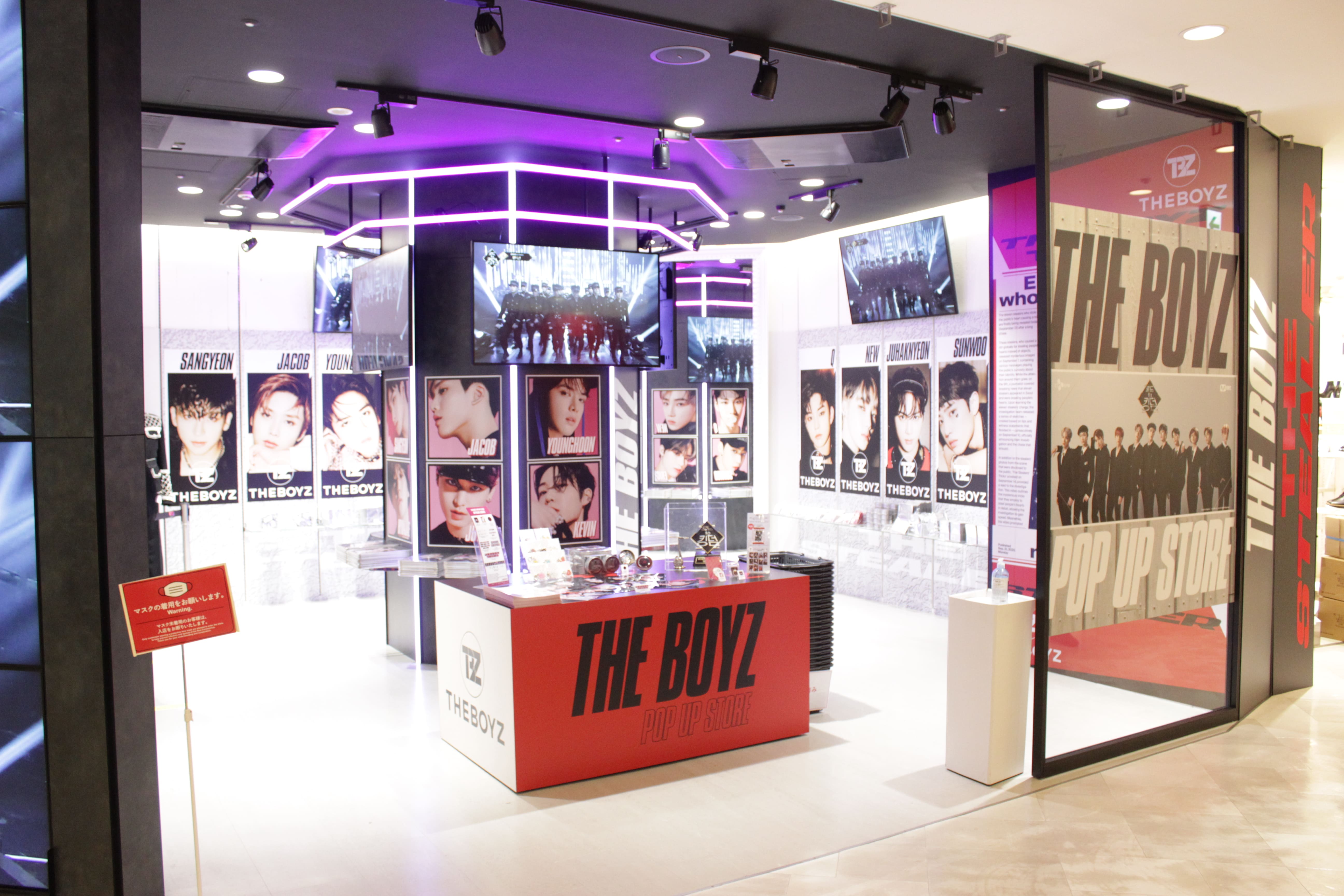 店舗運営事例】事業企画運営部 ～ THE BOYZ ポップアップストア