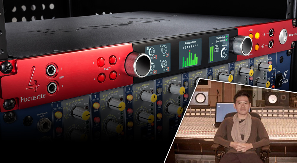 Focusrite Red 4Pre インプレッション Text by Mine-Chang – Media