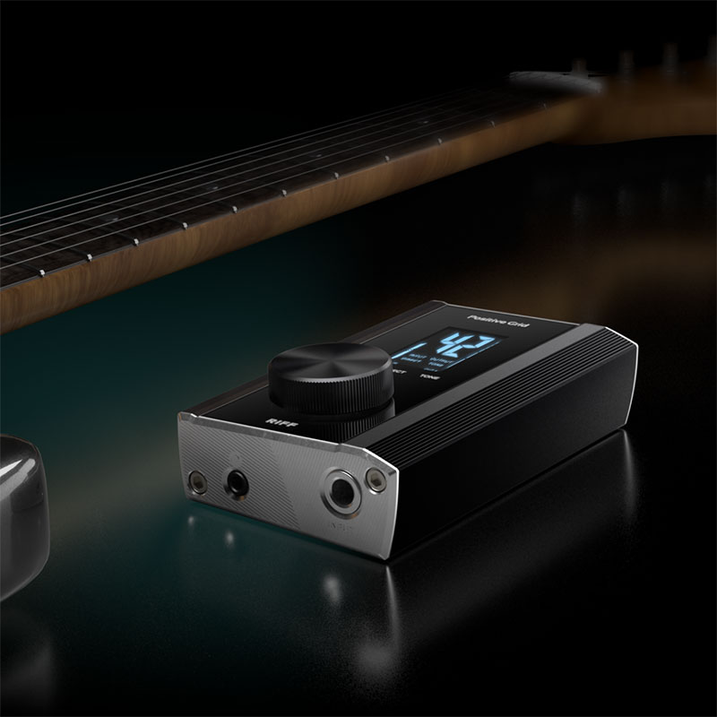 Positive Gridから、ギター・オーディオ・インターフェイス「RIFF