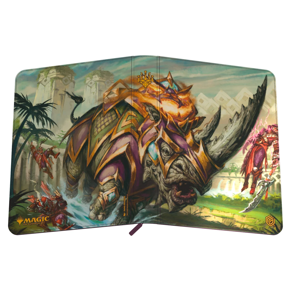 MtG Zipfolio 360: Tarkir Dragonstorm: Skirmish Rhino | Accessories