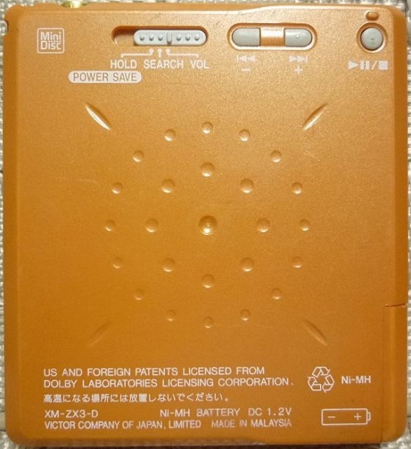 Victor XM-ZX3 [MiniDisc Wiki]