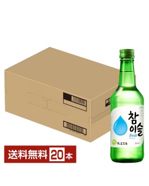 眞露 チャミスル ピーチ 360ml 20本 1ケースの通信販売 焼酎