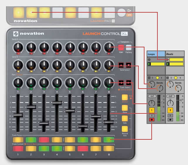 Novation Launch Control XL 新登場！ライブのあとはミックスだ！制作