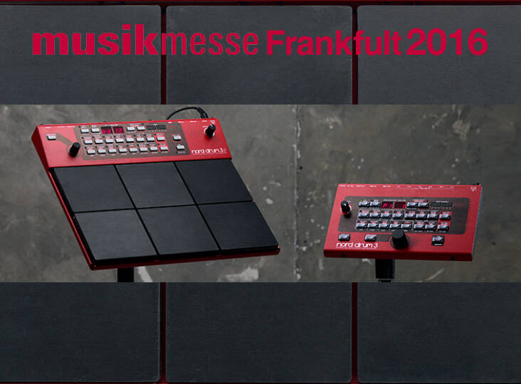 nord Nord Drum 3と3Pが新登場！今度はドラムパッド付きだ！ | Rock oN