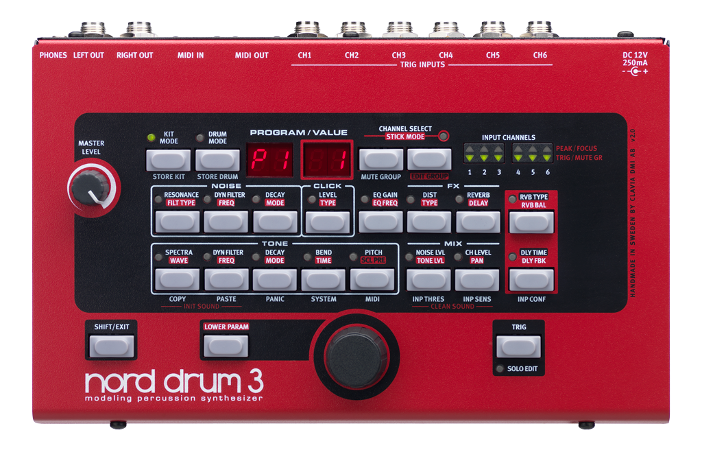 nord Nord Drum 3と3Pが新登場！今度はドラムパッド付きだ！ | Rock oN