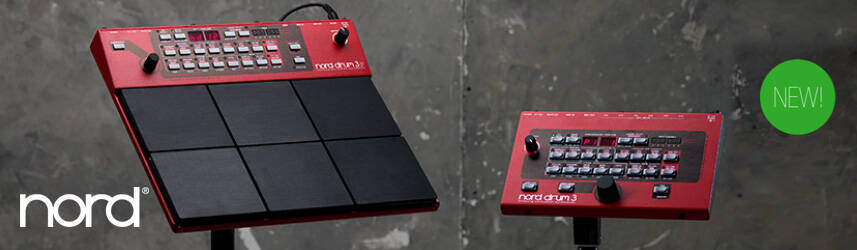 nord Nord Drum 3と3Pが新登場！今度はドラムパッド付きだ！ | Rock oN