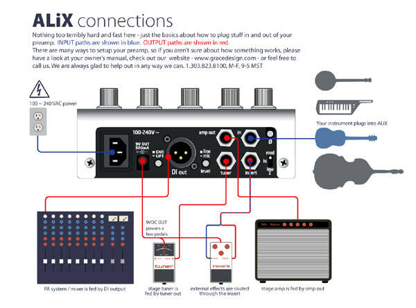GRACE design(グレースデザイン) ALiX(Black) | Rock oN Line eStore