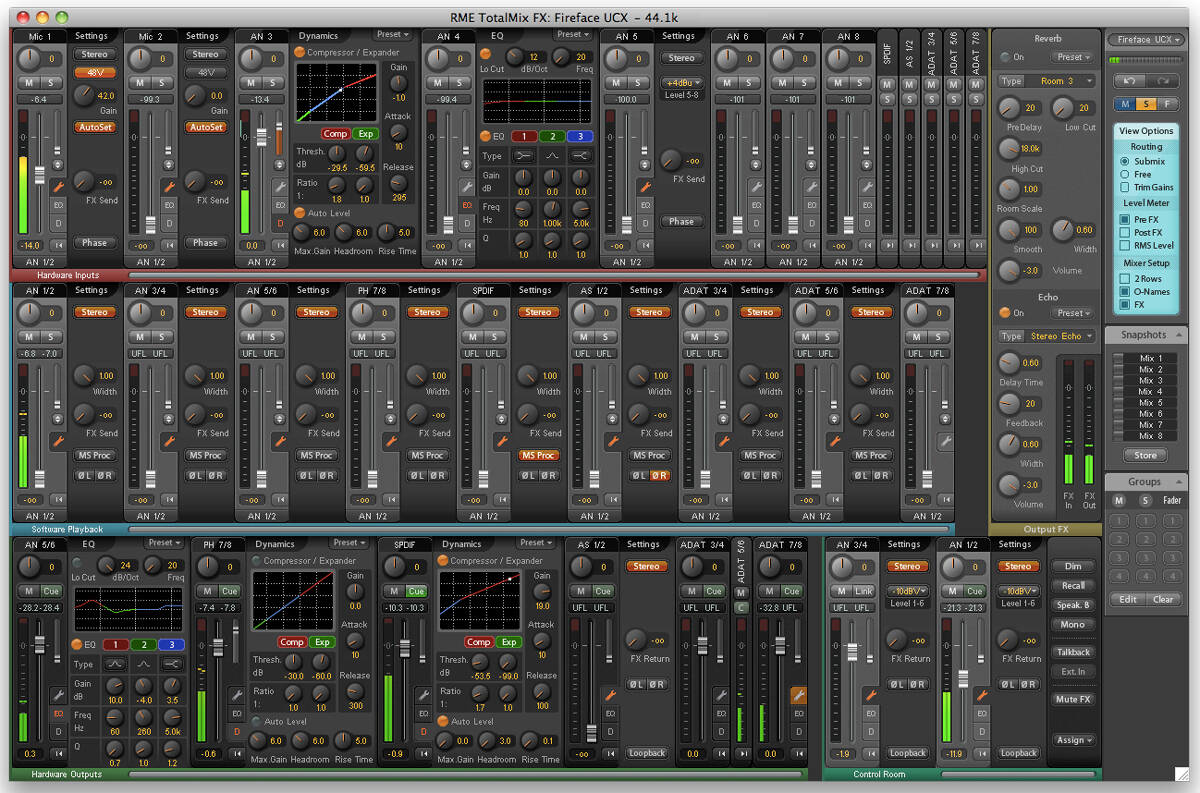 RME Audio Fireface UCX 数量限定¥109,000! 驚異的パフォーマンスを