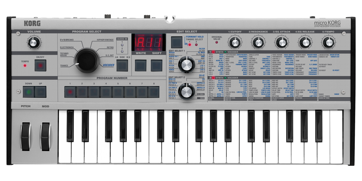 microKORG PT数量限定 新発売！ 世界中のクリエイターに愛され続けて15
