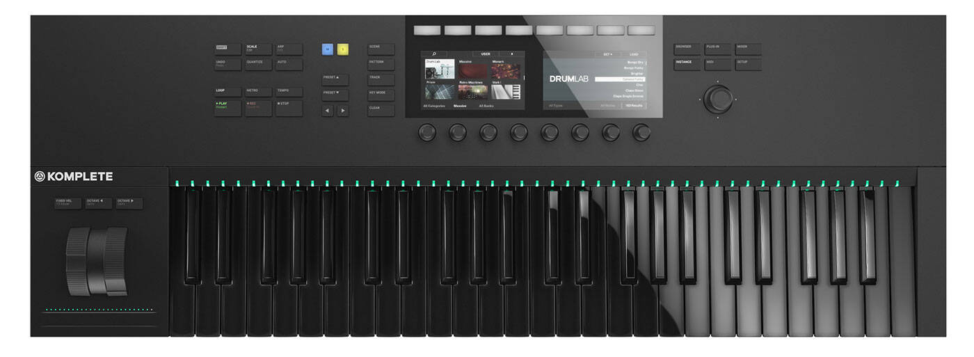 Native Instruments KOMPLETE KONTROL S49 / S61 BLACK EDITION登場