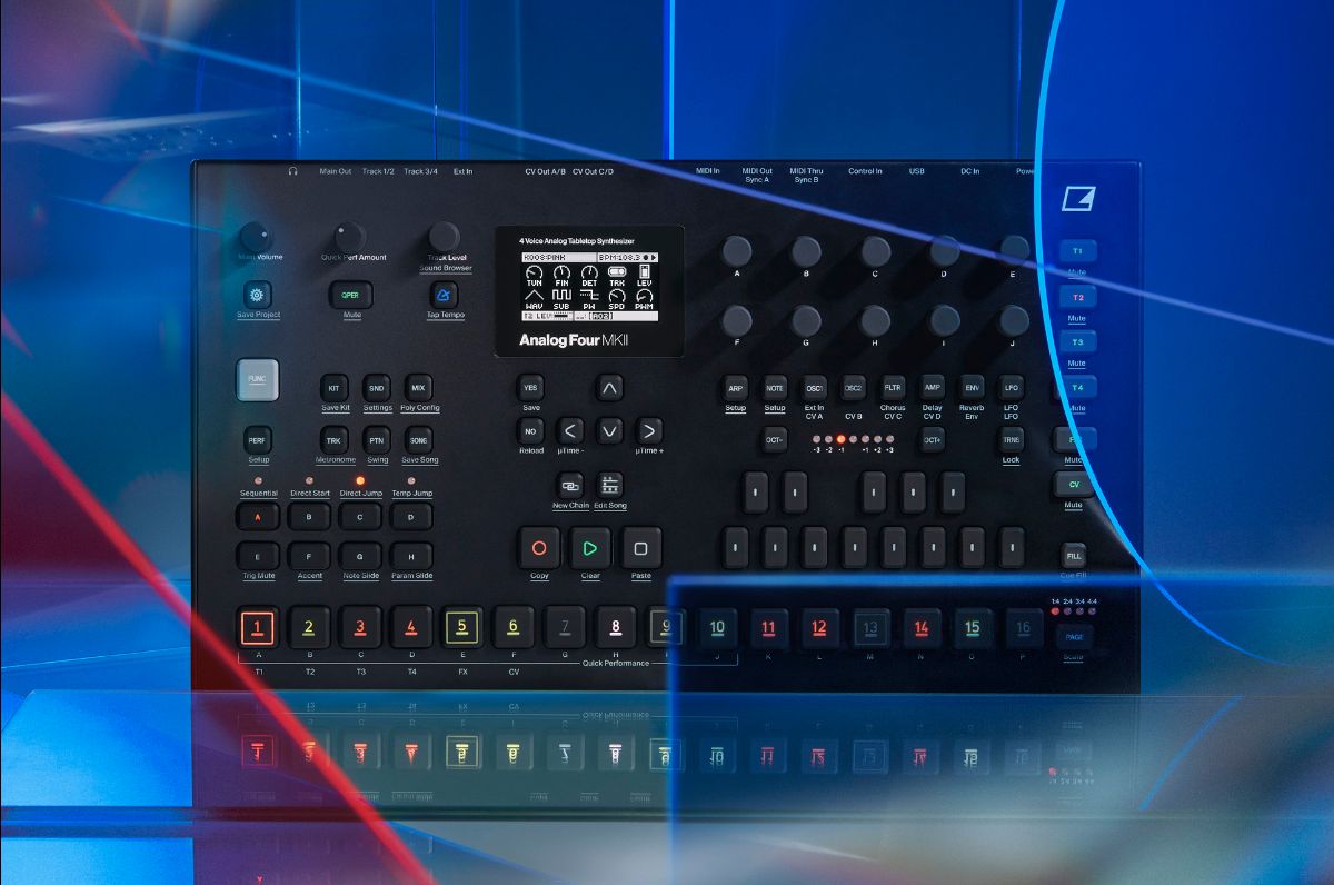 ElektronがAnalog Four MKIIとAnalog Rytm MKIIのニューバージョンを