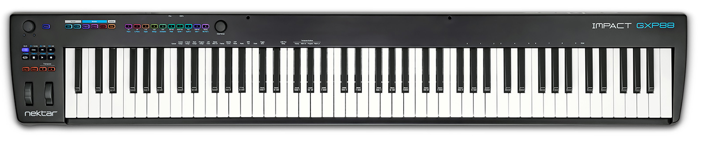 NektarがUSB MIDI コントローラー・キーボードImpact GXP88を発売！88