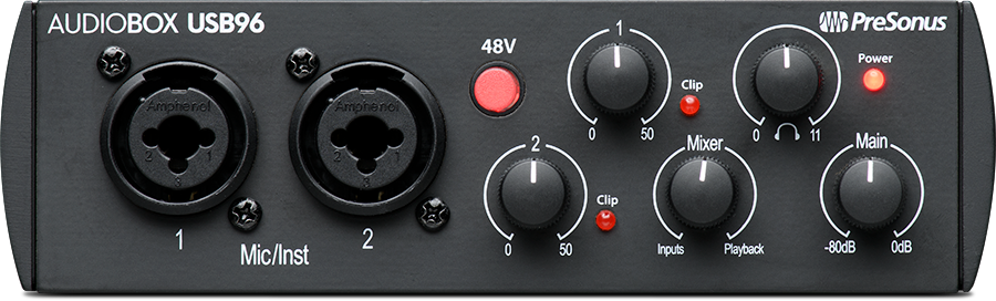 PreSonus設立25周年記念「AudioBox USB 96 25th Anniversaryシリーズ