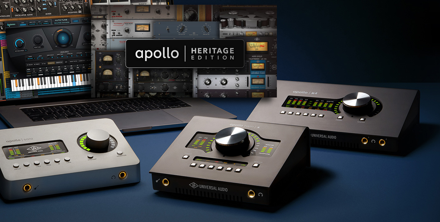 Universal Audio Apolloシリーズに「Heritage Edition」登場!! | Rock