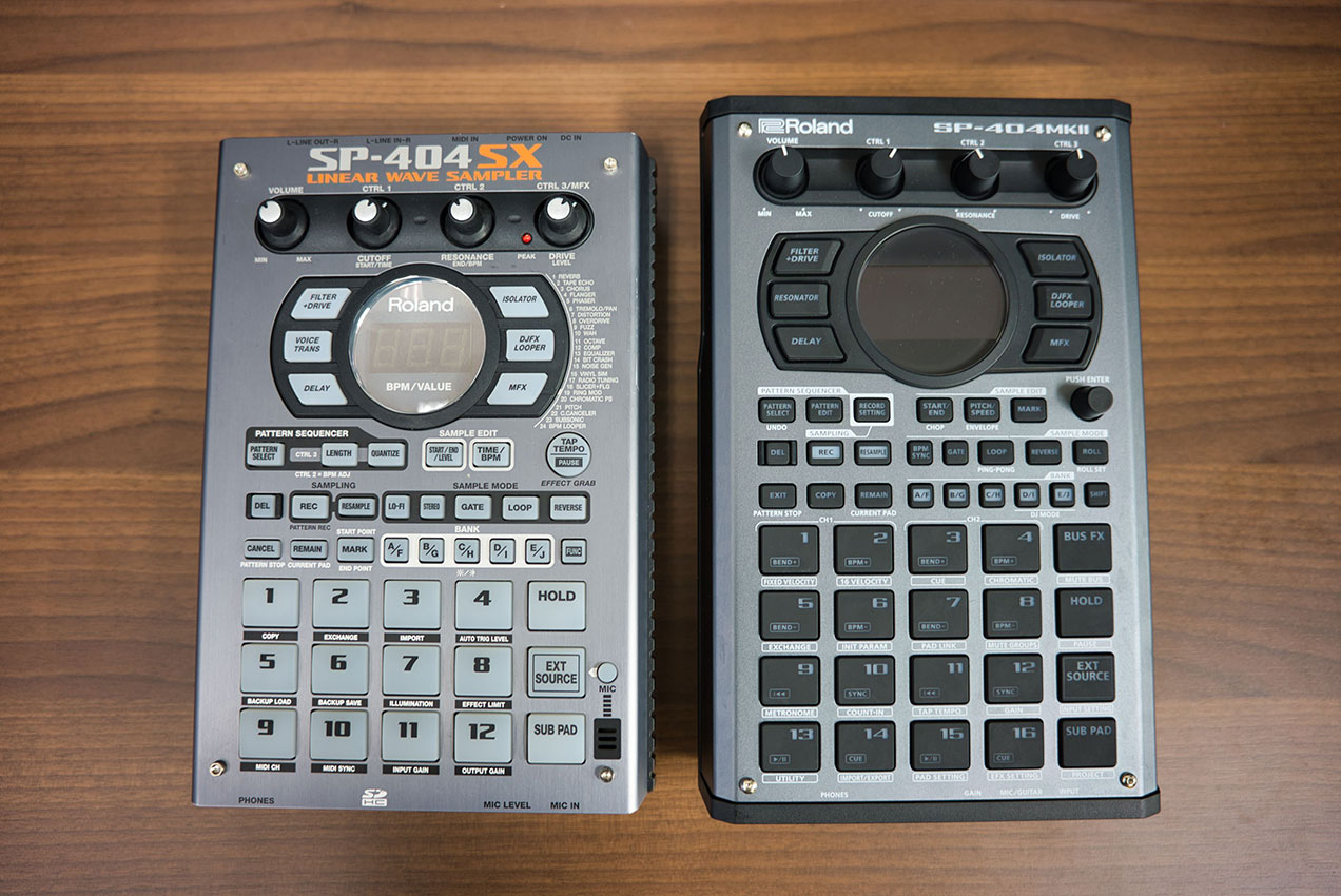 モダンに生まれ変わった新時代ハードサンプラー、Roland SP-404MKII