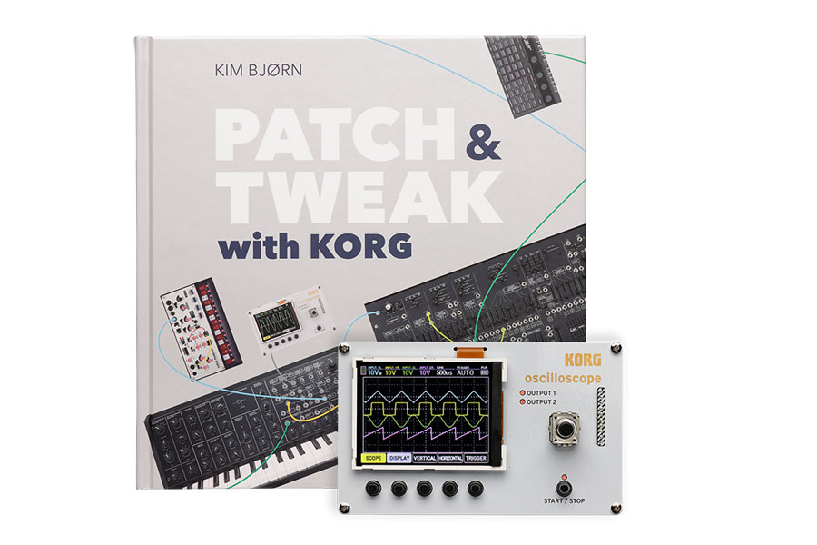 KORG Nu:Tekt NTS-2 oscilloscope kitと、PATCH & TWEAK with KORGの