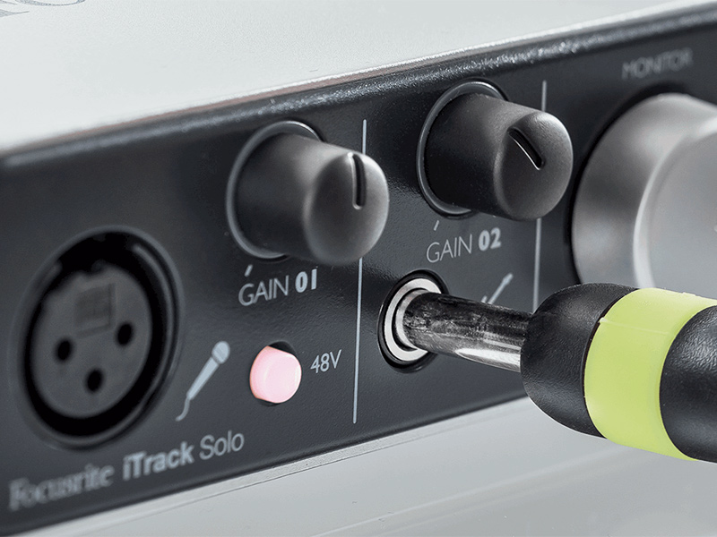 Focusrite(フォーカスライト) iTrack Solo Lightning | Rock oN Line