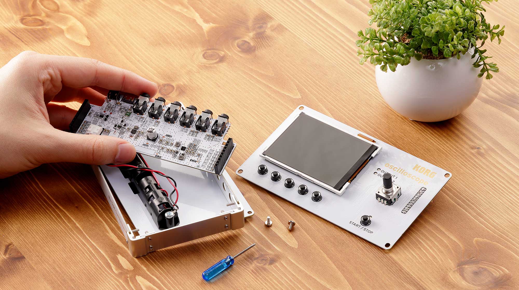 KORG Nu:tekt 「NTS-2 oscilloscope kit」単体レギュラー製品として