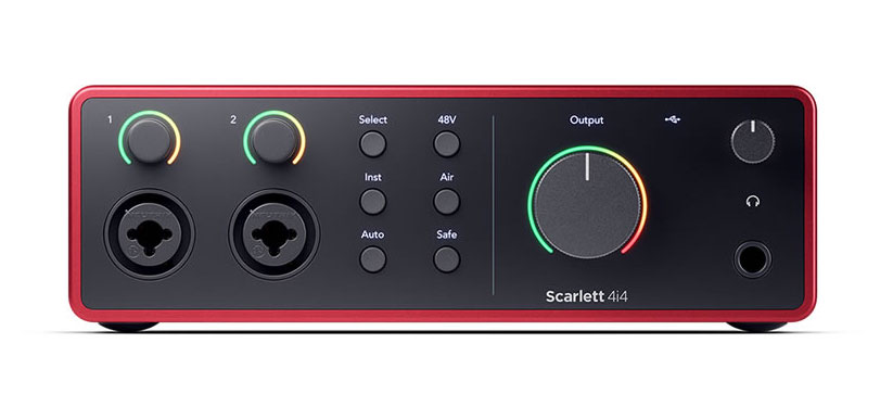 Focusriteが「Scarlett 4th Gen」を発表！オーディオインターフェイス