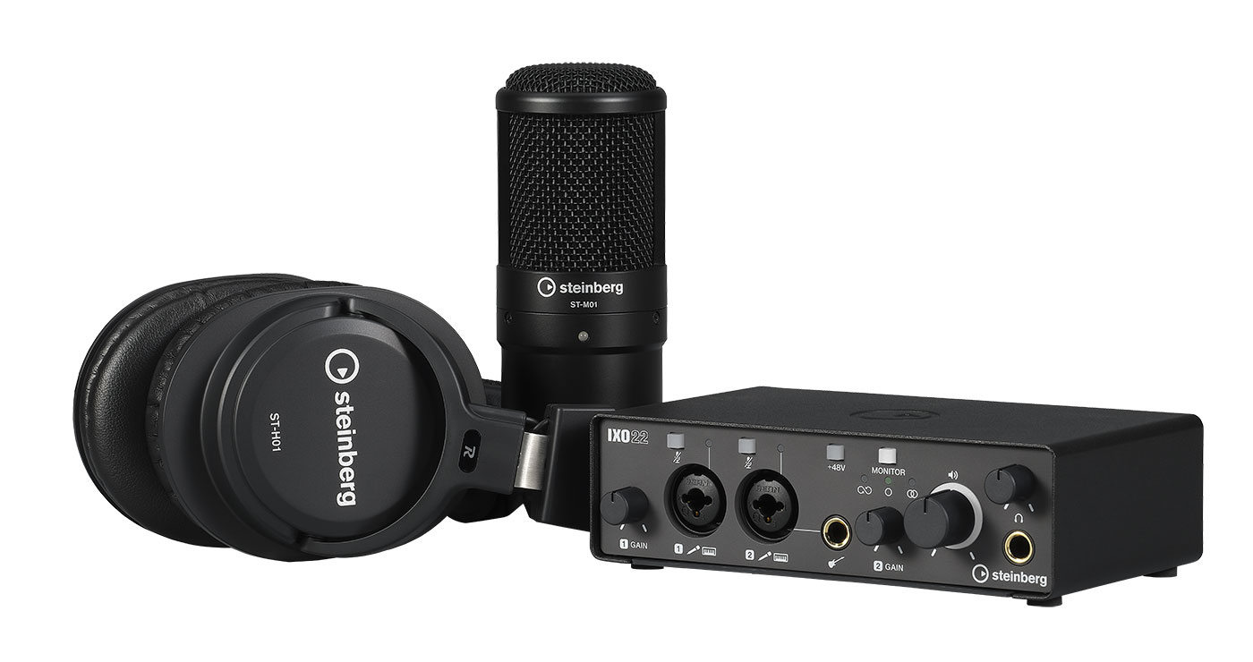 Steinbergが新たなオーディオインターフェイス「IXOシリーズ」を発表