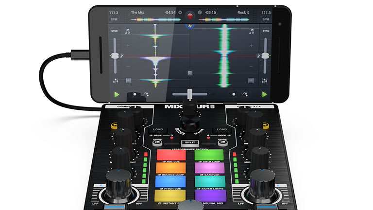 ReloopがApple Music対応djay専用コントローラー 「Mixtour Pro」を
