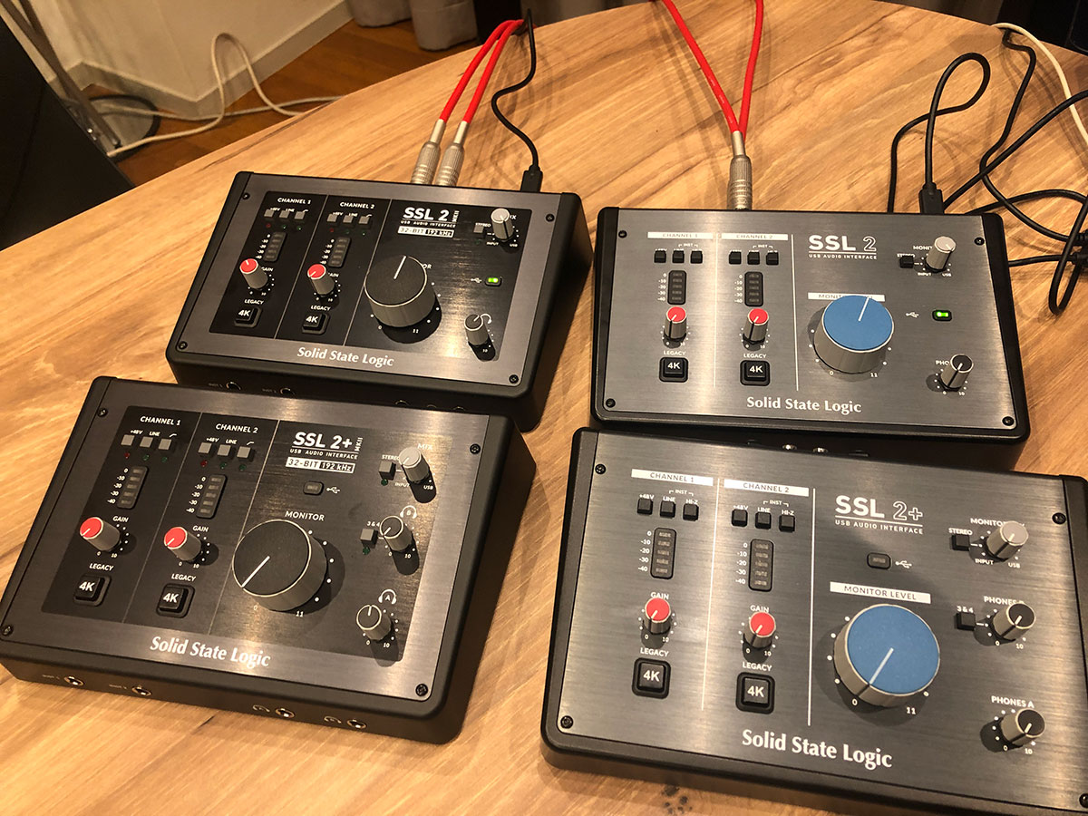 Solid State Logic SSL2 MkII / SSL2+ MkII レビュー by 田辺恵二(作曲