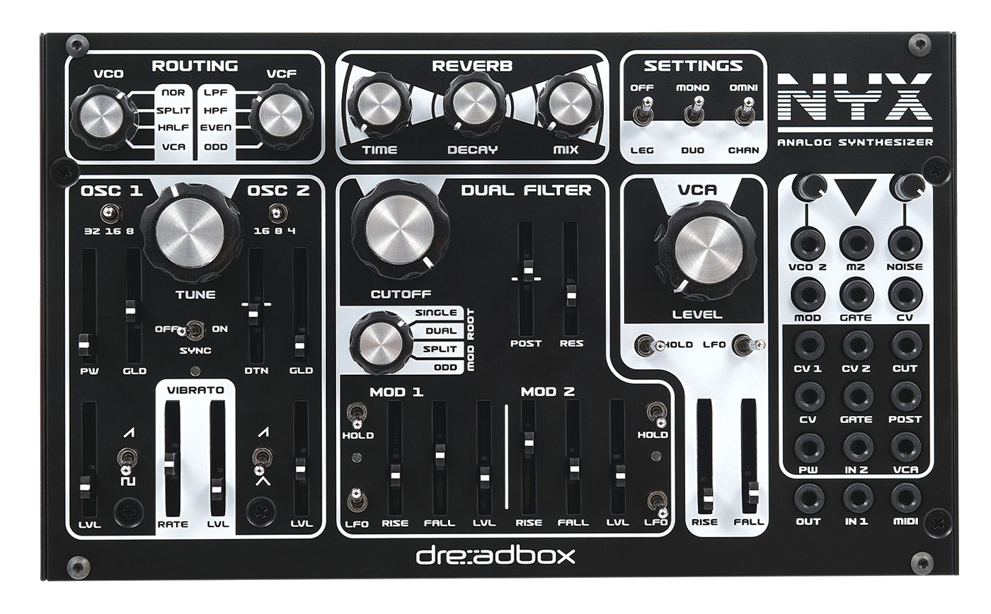 Dreadboxがアナログ・パラフォニック・シンセサイザーNYX Reissue、8