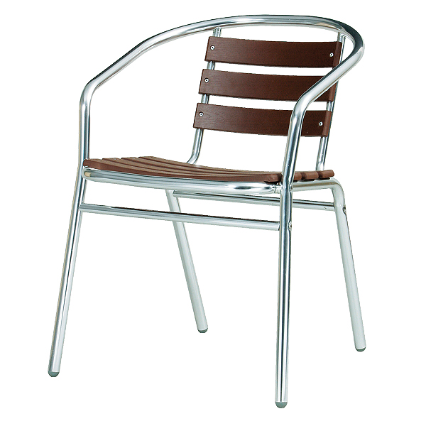 アルミアームチェア 店舗用品 運営備品 ガーデン用品 ガーデンテーブル