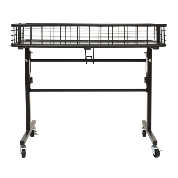 折りたたみワゴン ブラック W1200 店舗用品 陳列什器 販売ワゴン