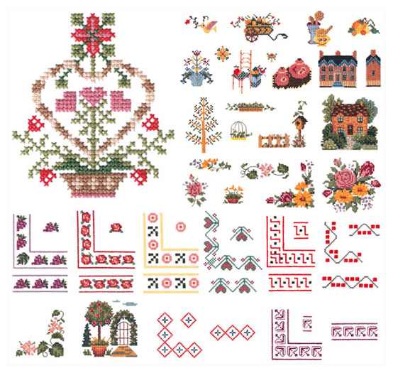 ブラザー 刺しゅうカード クロスステッチ コレクション 1 商品詳細