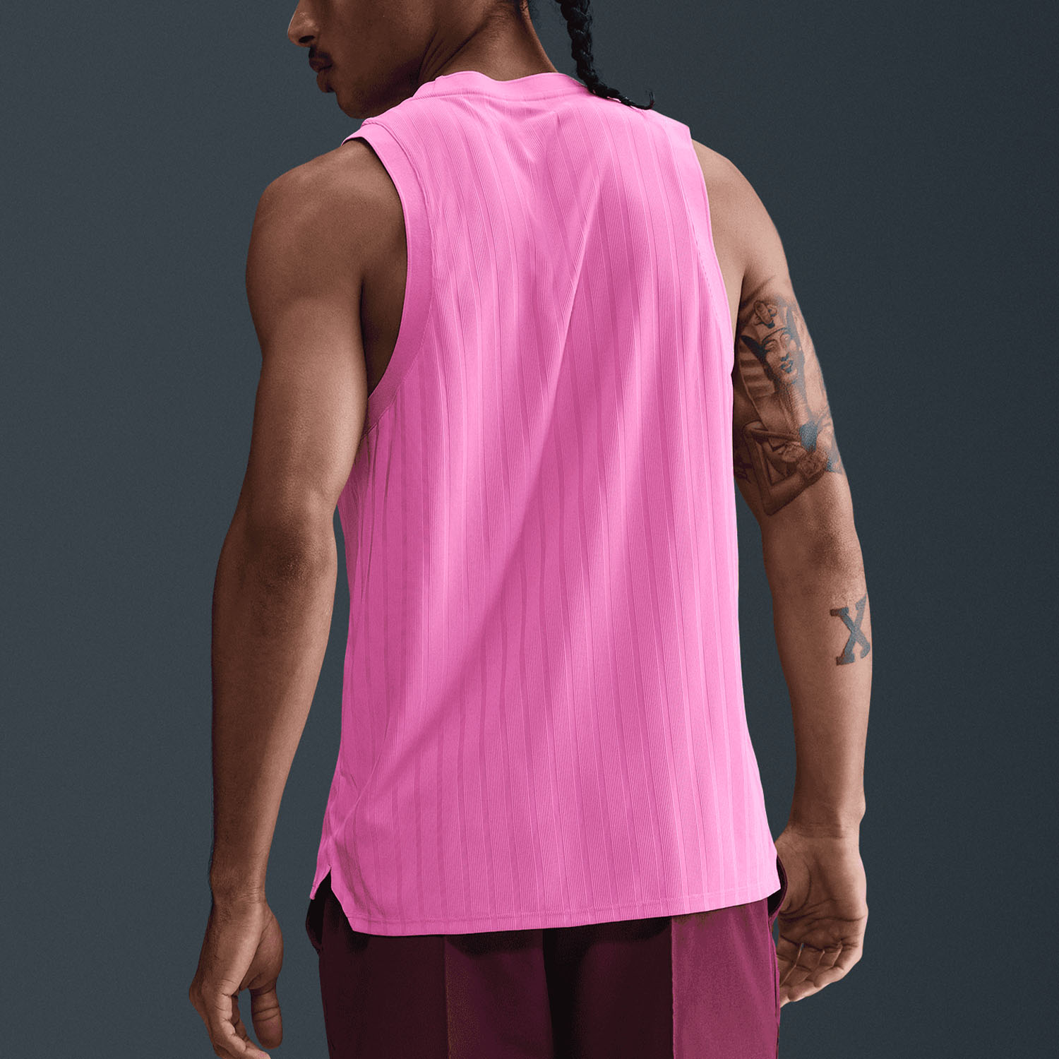Nike Court Dri-FIT ADV Slam Men's Tennis Tank - Playful Pink