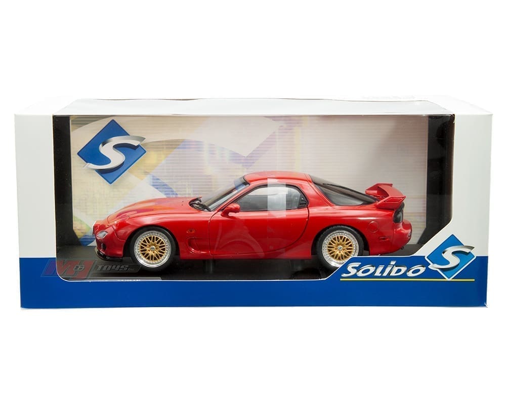 Solido 1:18 1994 Mazda RX-7 Type RS (FD3RS) - Vintage Red - M & J